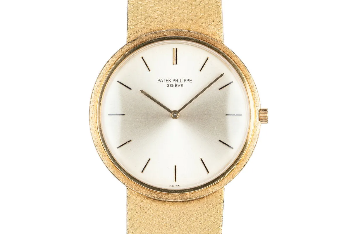 Patek Philippe 18K Gold Calatrava 3520/12