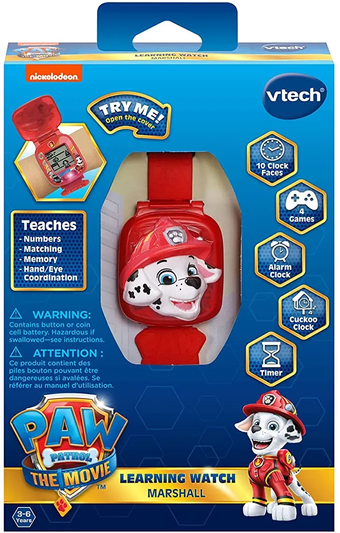 Paw Patrol Movie Marshall Learning Watch