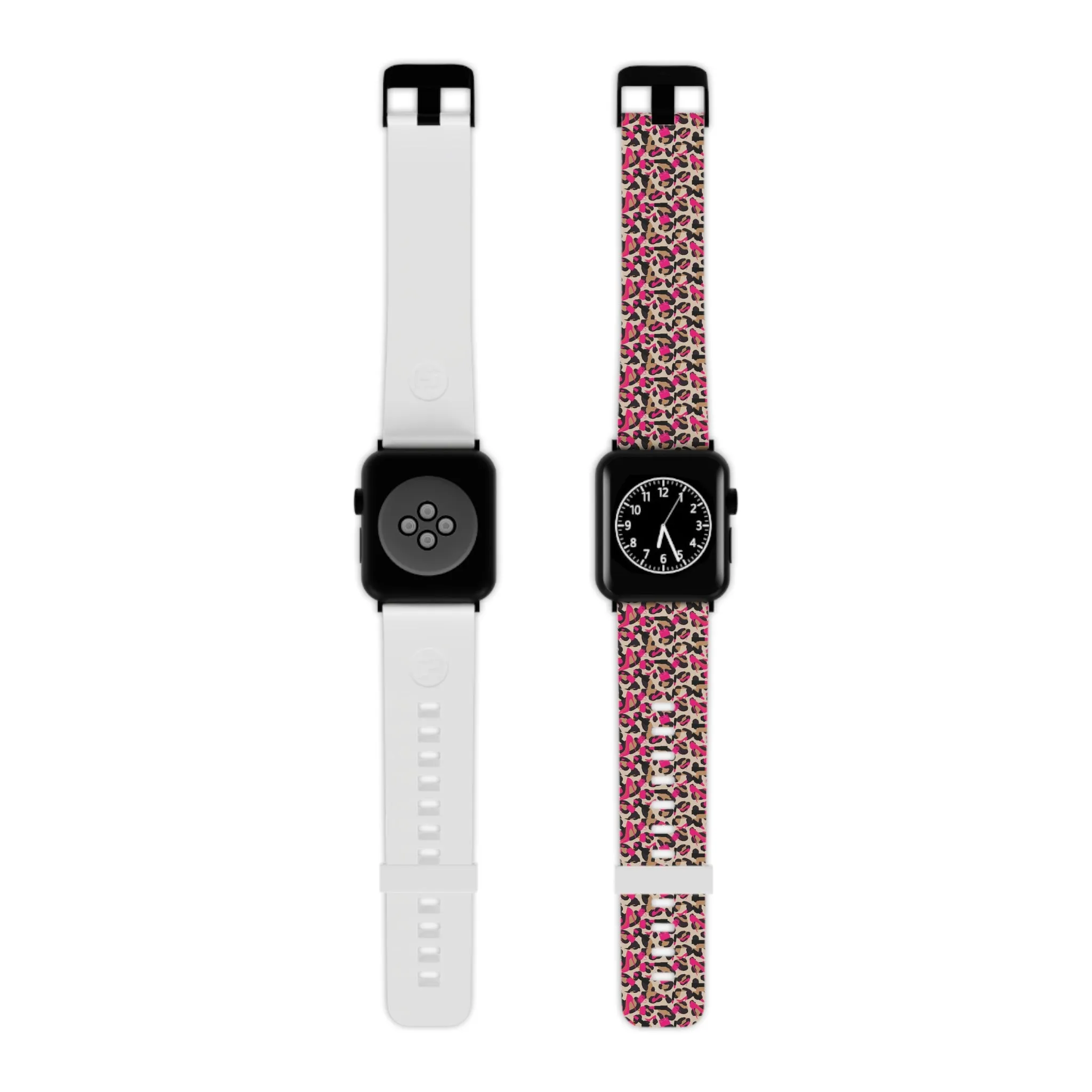 Pink Leopard Watch Band for Apple Watch