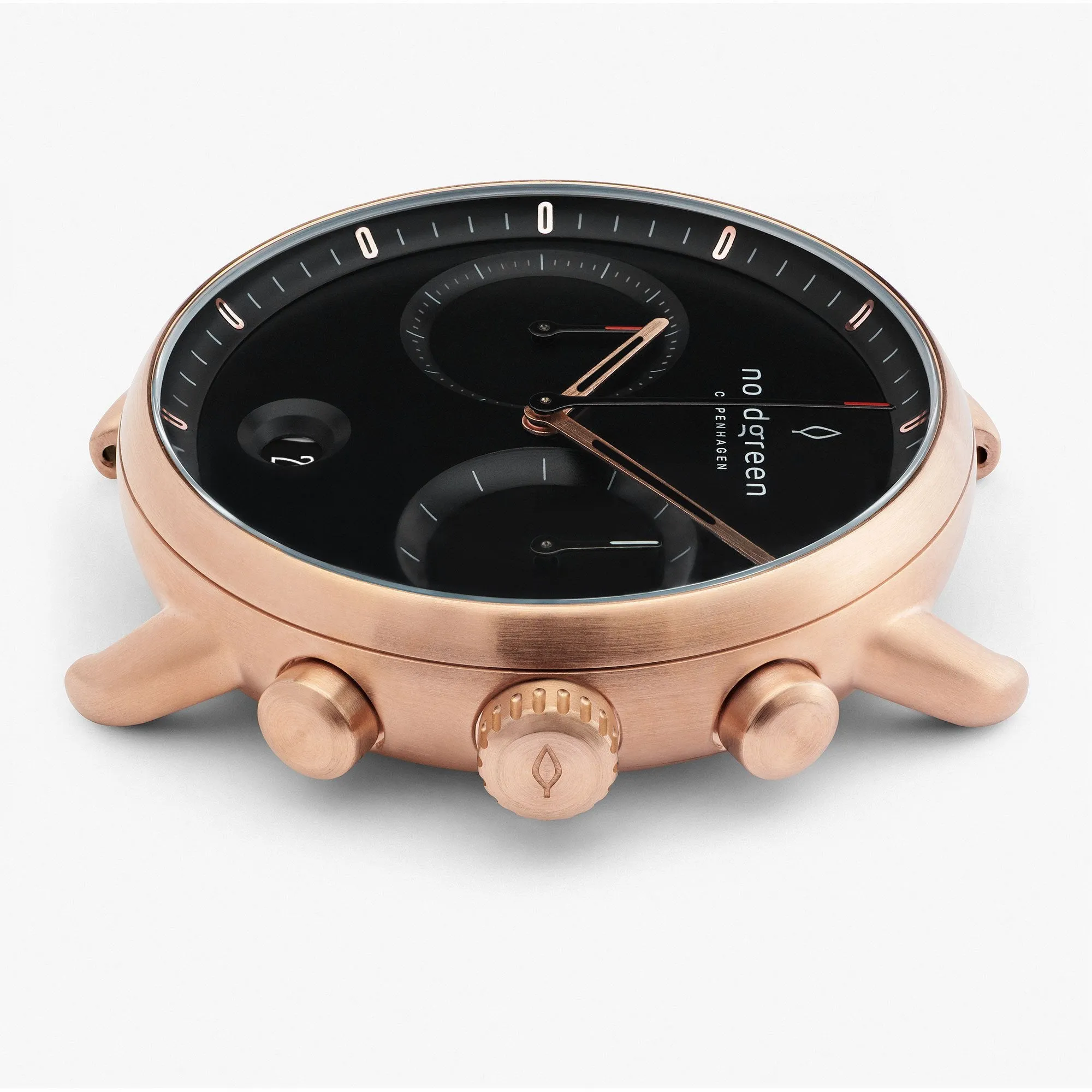 Pioneer | Black Dial - Navy Leather