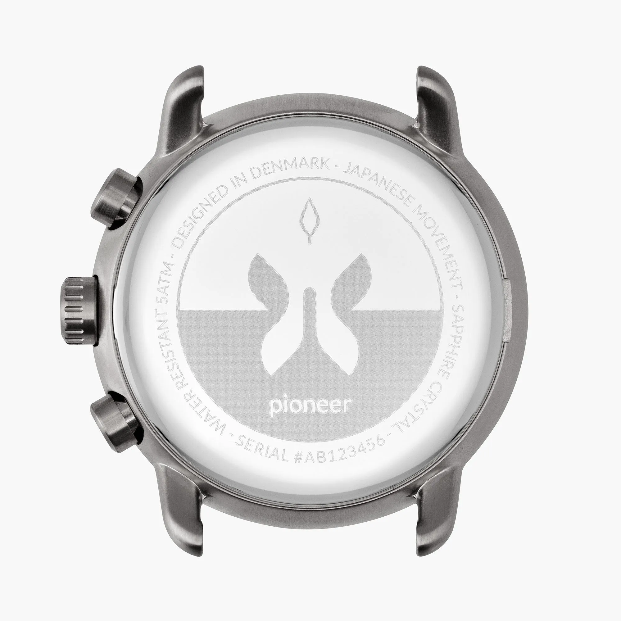 Pioneer | Black Dial - Navy Leather