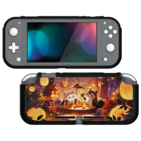 PlayVital Halloween Pumpkin Fest Custom Protective Case for NS Switch Lite, Soft TPU Slim Case Cover for NS Switch Lite - LTU6029