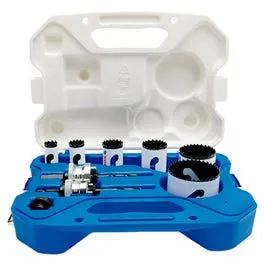 Plumbers' Hole Saw Kit, 9-Pc.