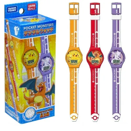 Pokemon Kanto Collectible Digital Wrist Watch