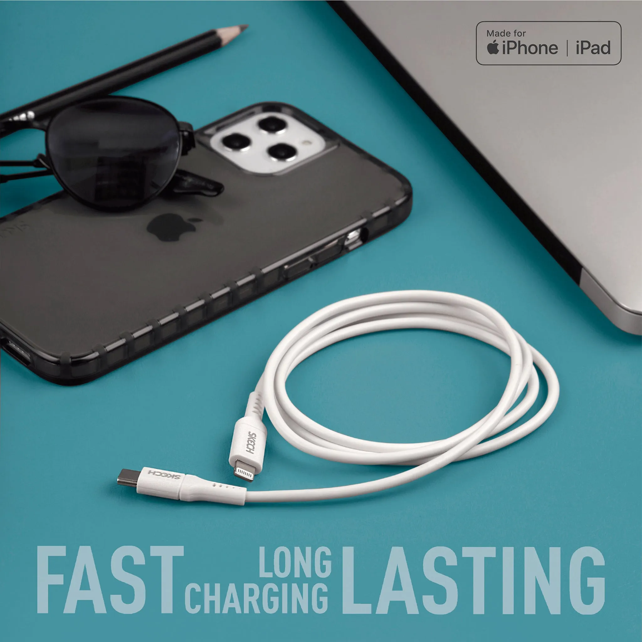 Power Delivery 20W travel charger with Lightning Cable