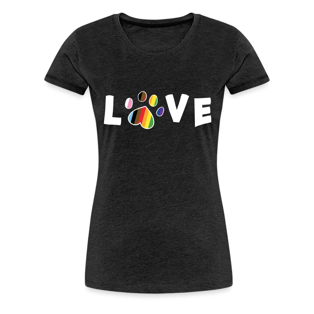 Pride Love Contoured Premium T-Shirt