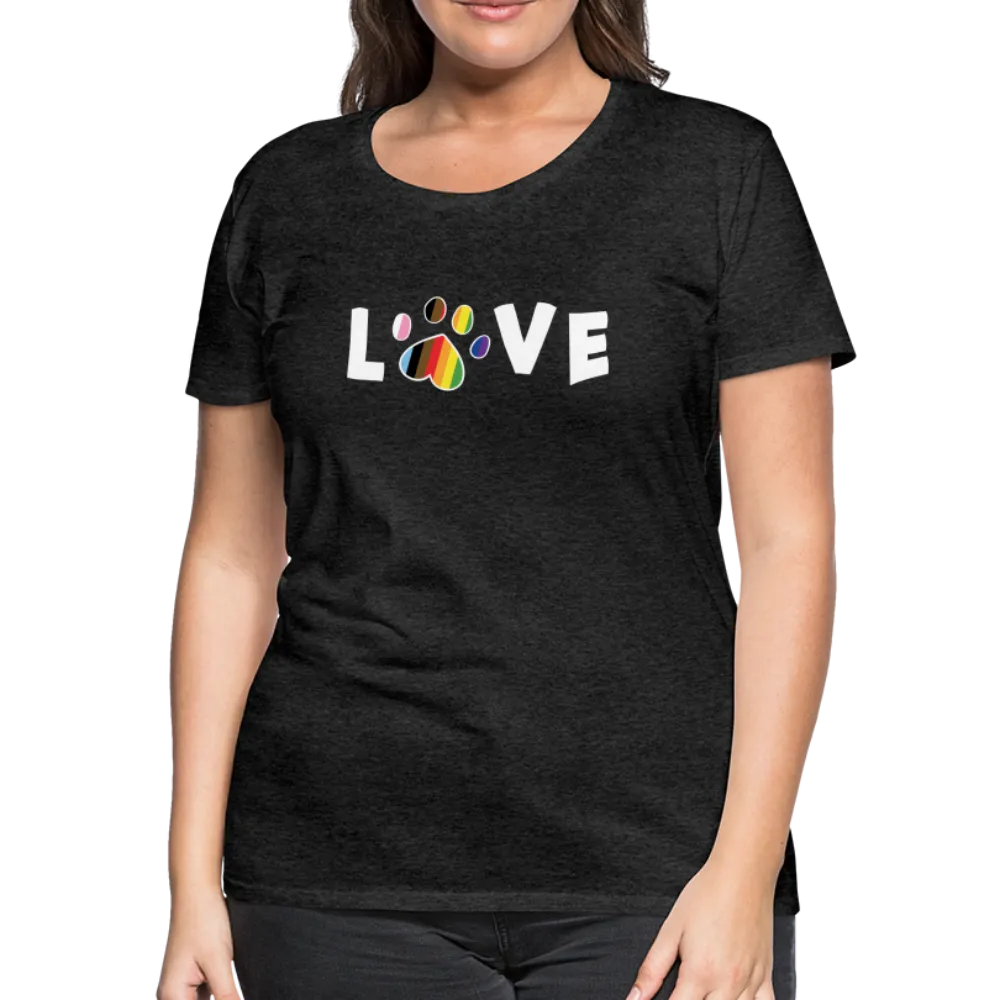 Pride Love Contoured Premium T-Shirt