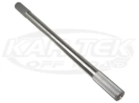 Pro-Am 35-1/4" Total Length 300M Porsche 934 Solid Axles 35 Short Splines For Micro Stub Brakes Only