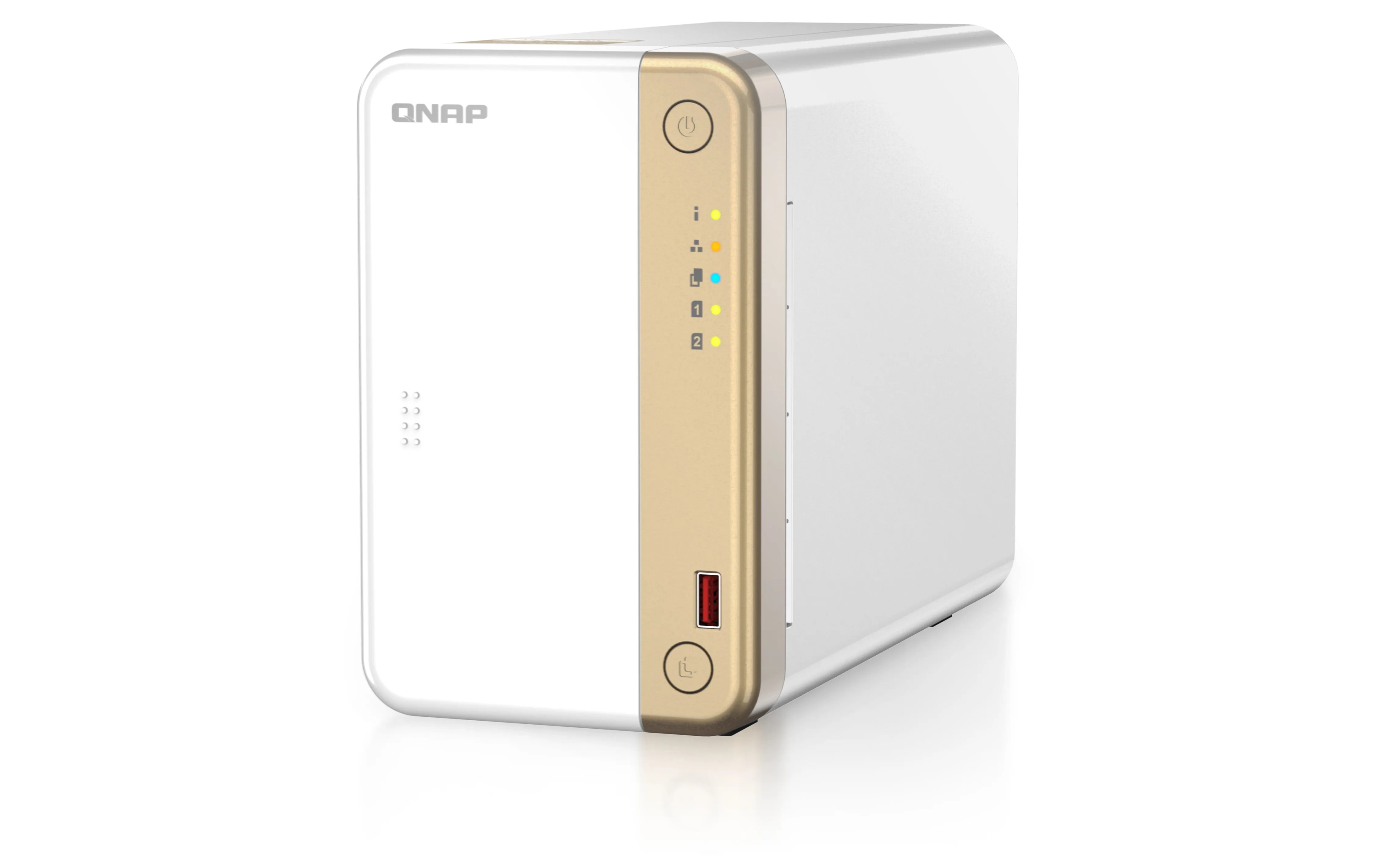 Qnap Ts-262 - Nas Server - 2 Bays - Sata 6Gb/S - Raid Raid 0, 1, 5, 6, 10, 50, Jbod, 60 - Ram 4 Gb - 2.5 Gigabit Etherne