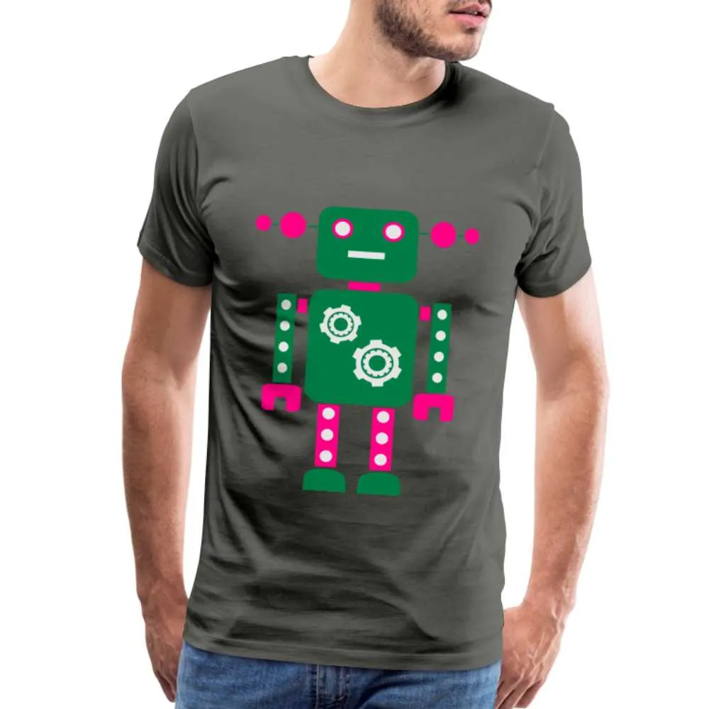 "Happy Robots" Collection - Men's Premium T-Shirt