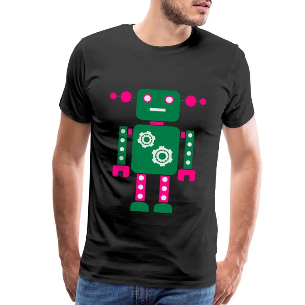 "Happy Robots" Collection - Men's Premium T-Shirt