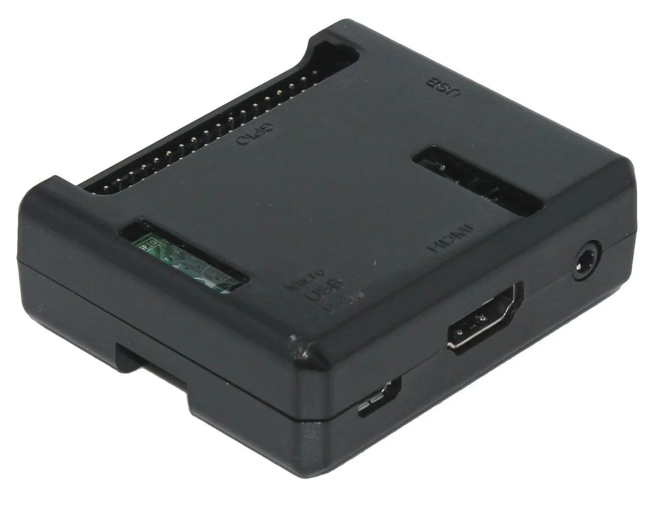 Raspberry Pi Model A  Black Case