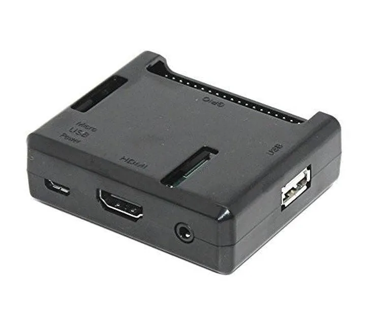 Raspberry Pi Model A  Black Case