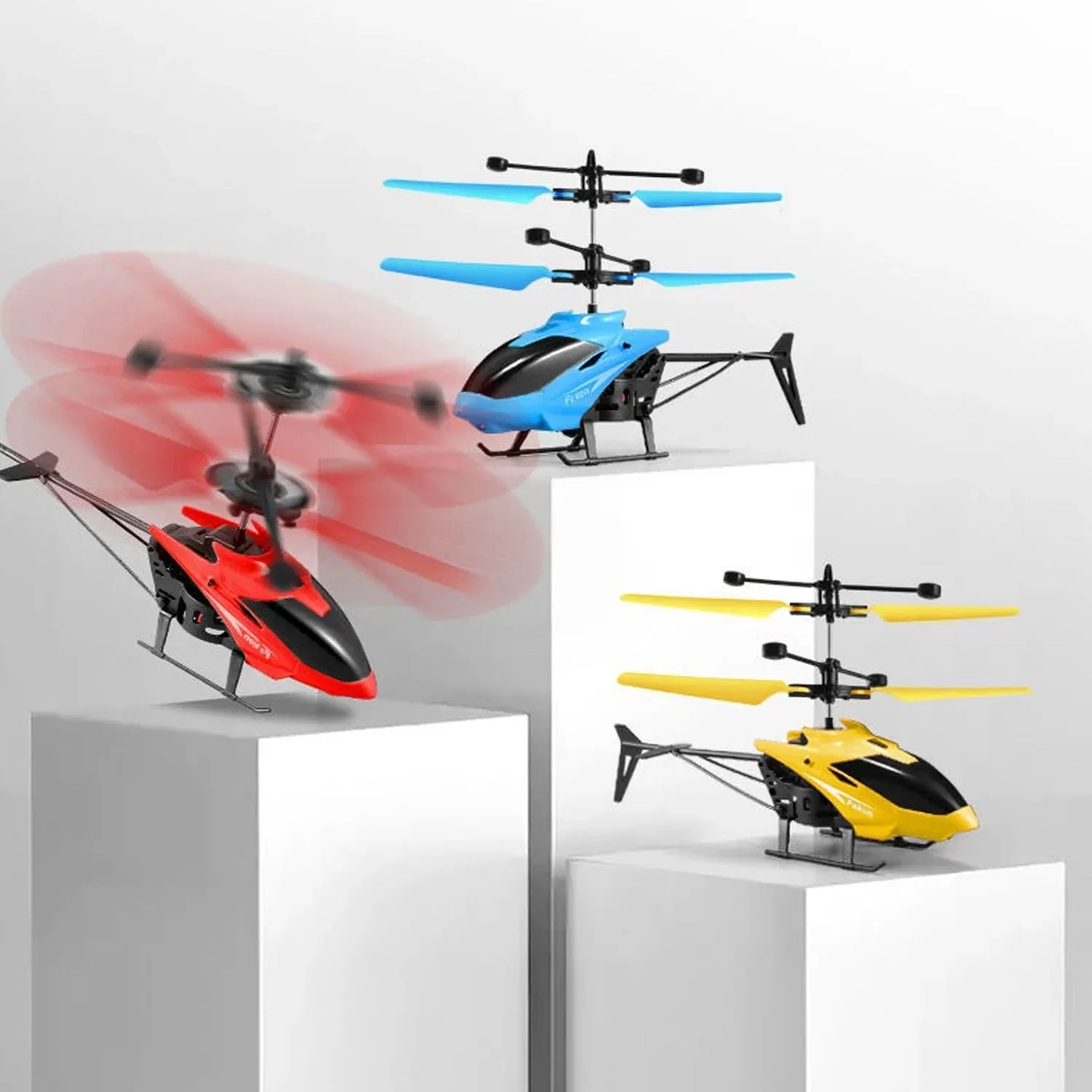 Remote Control Helicopter with USB Chargeable Cable for Boy and Girl Children (Pack of 1)