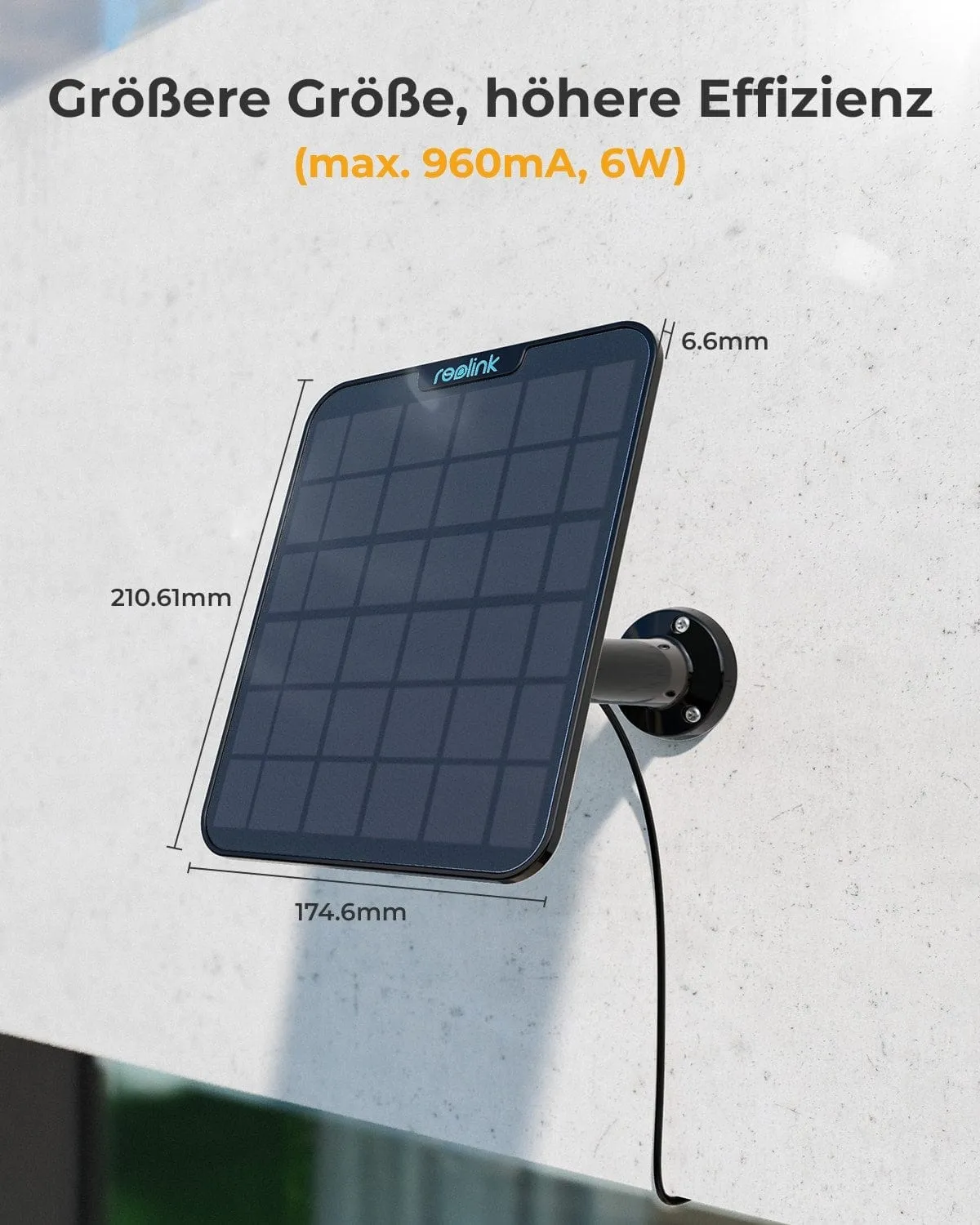 Reolink Solarpanel 2 (Schwarz)