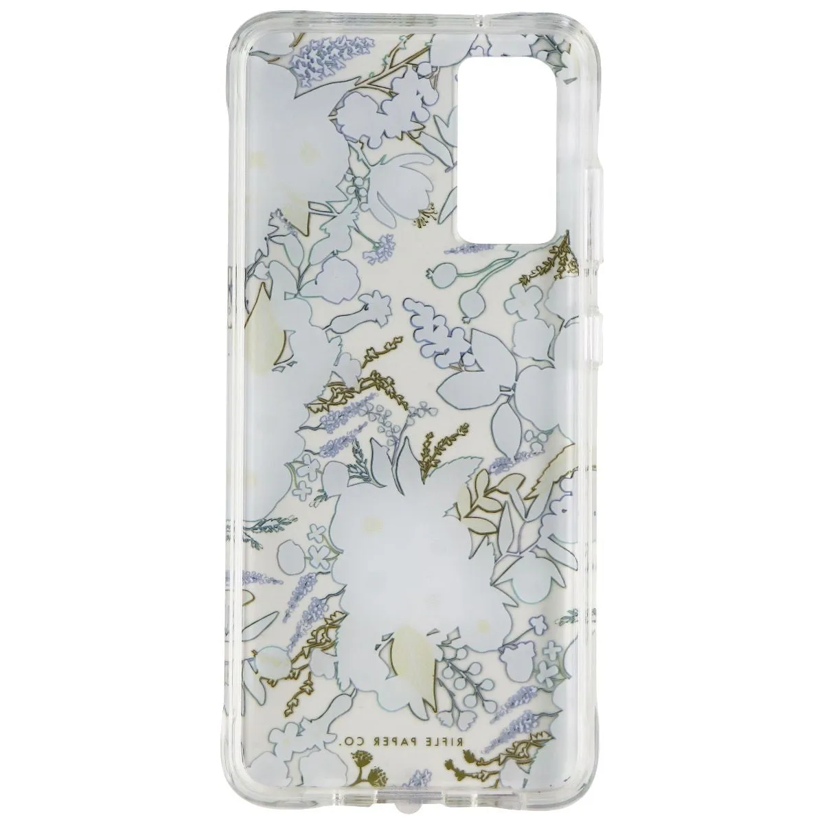 Rifle Paper CO. Case for Samsung Galaxy S20 - Floral Garden Party Blue/Clear