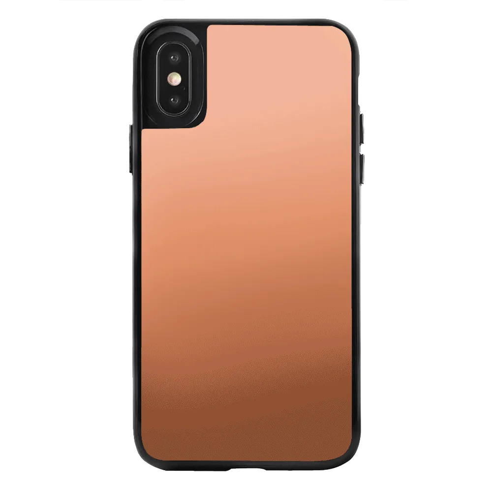 Rose Gold Reflective Mirror iPhone Case