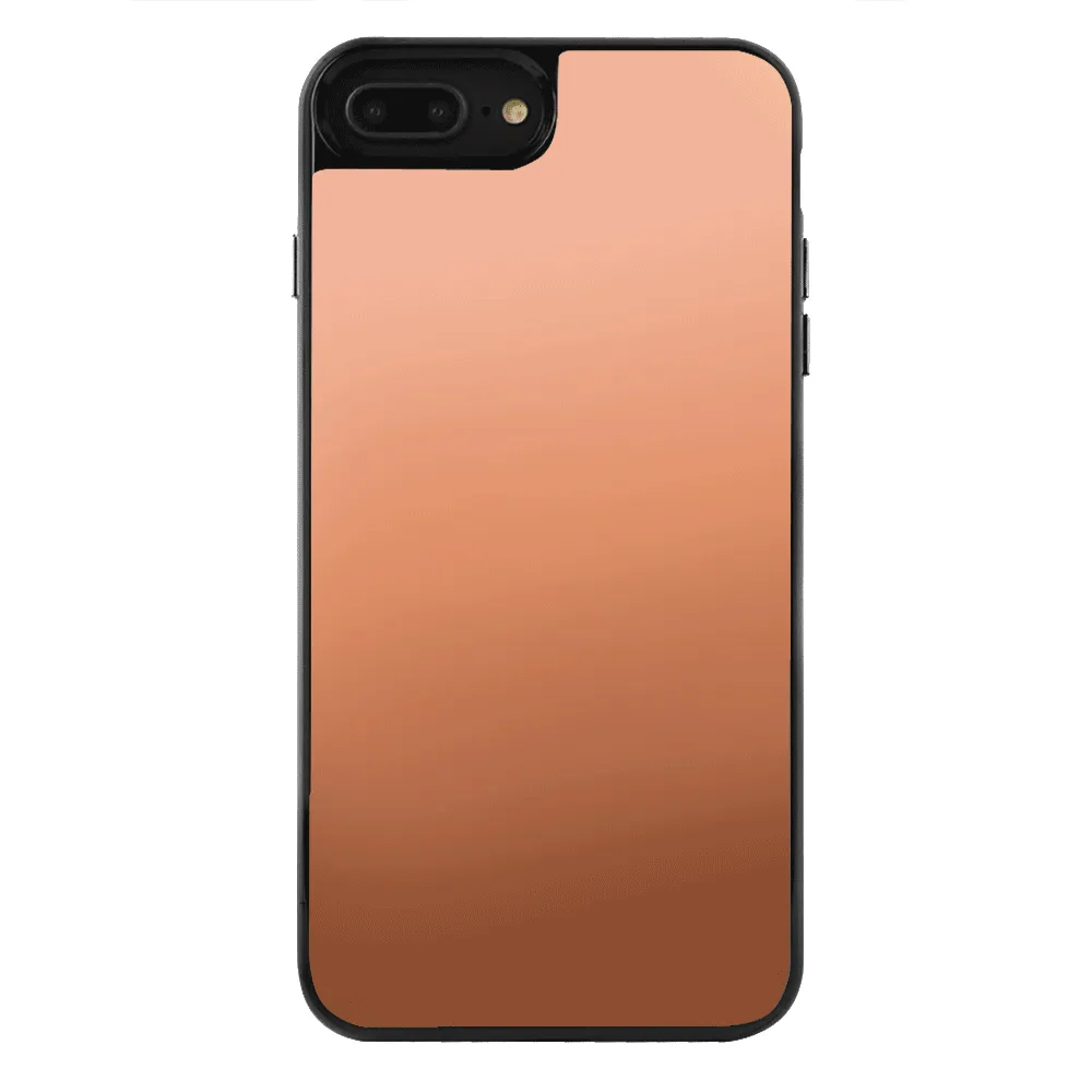 Rose Gold Reflective Mirror iPhone Case