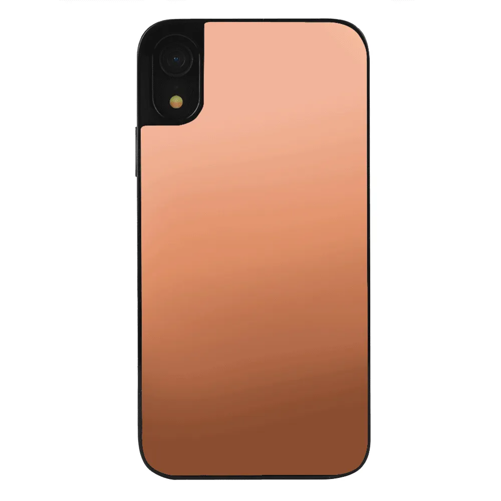 Rose Gold Reflective Mirror iPhone Case