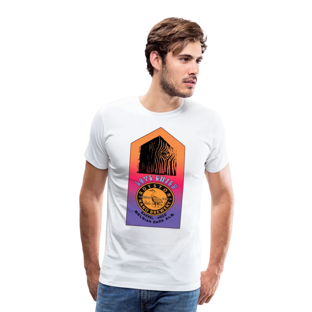 Royston Nano Brewery / Love Shack - Special Charity Edition Love Child - Men's Premium T-Shirt