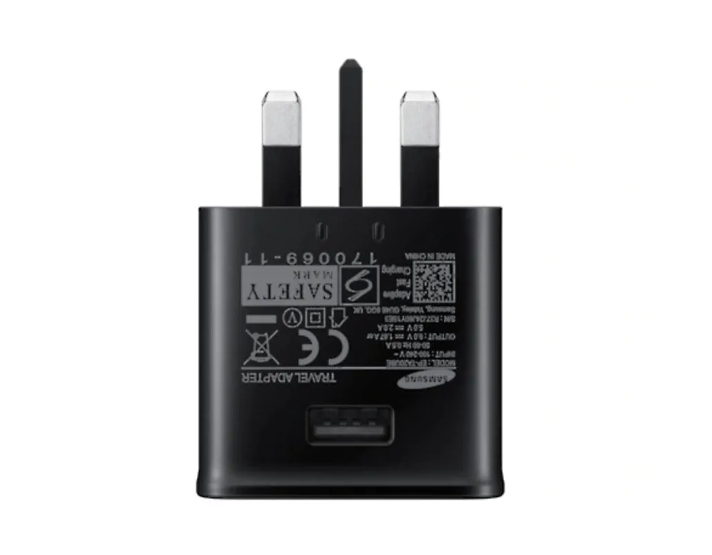 Samsung EP-TA20 15W Fast Mains Charger Adaptor [Black]