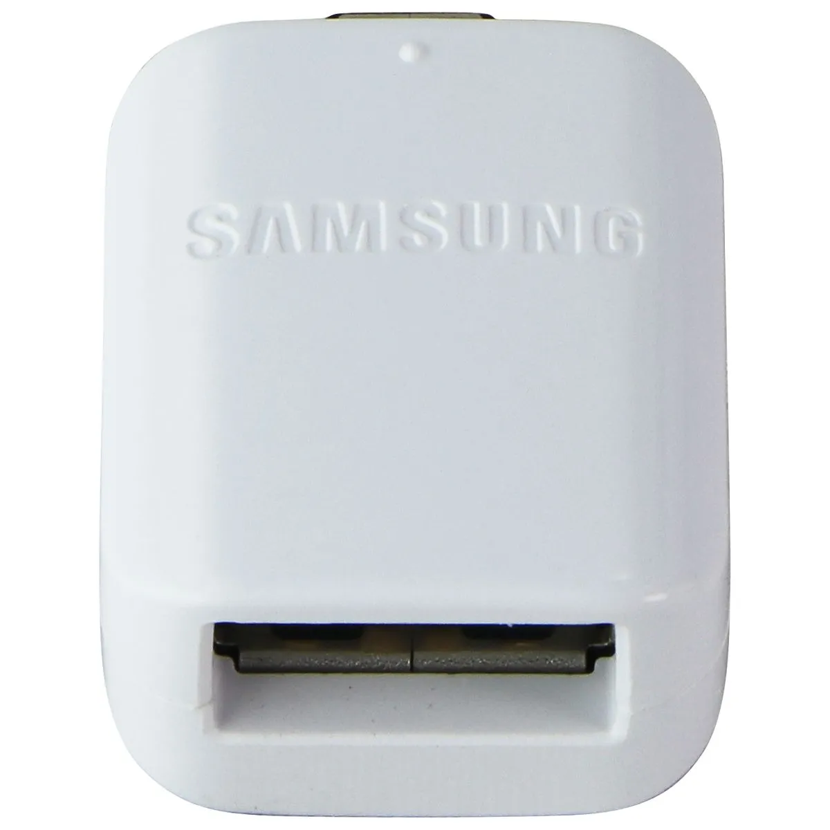 Samsung OEM USB-A Female to Male Micro-USB OTG Adapter - White (GH96-09728A)