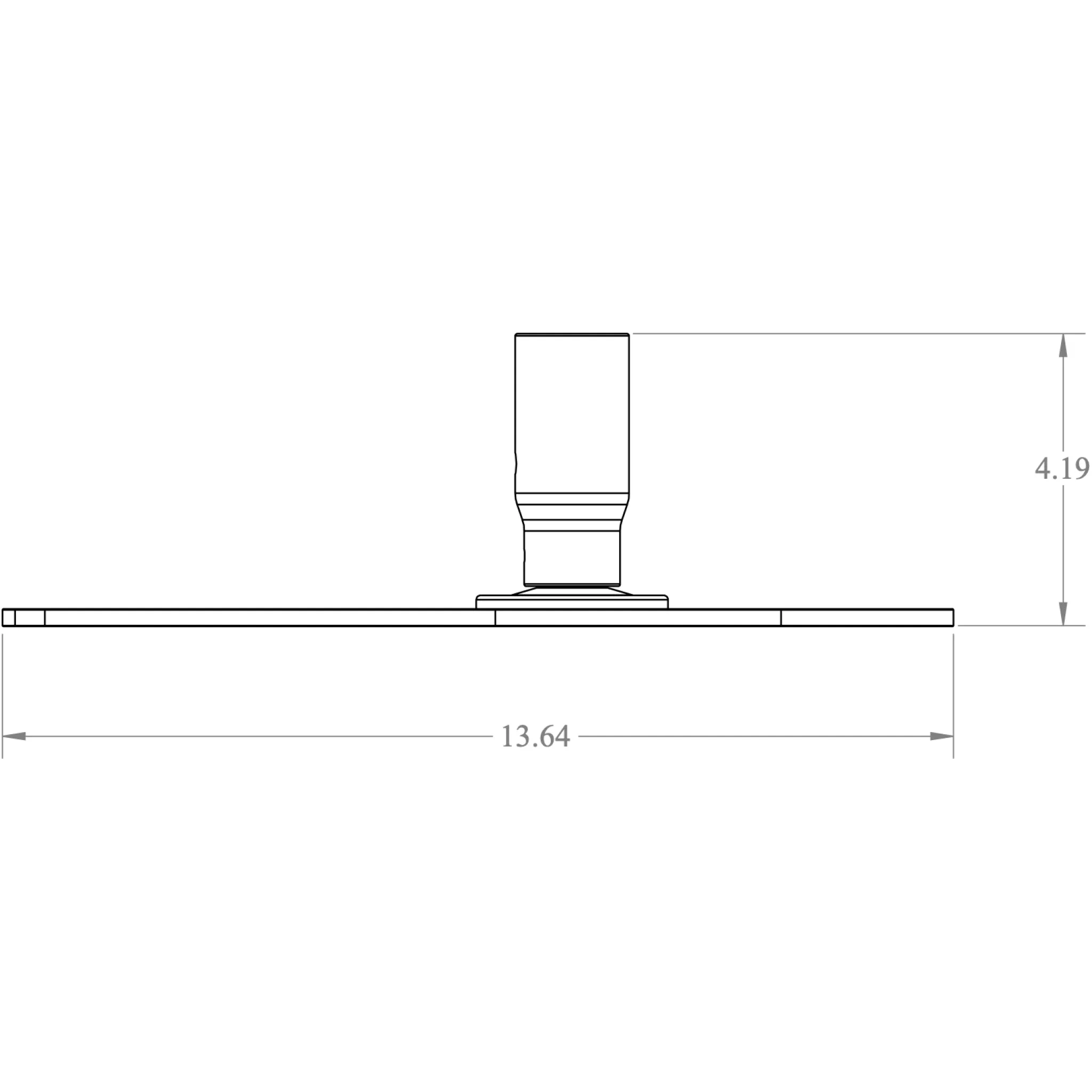 Seaview Starlink Quick Release Top Plate