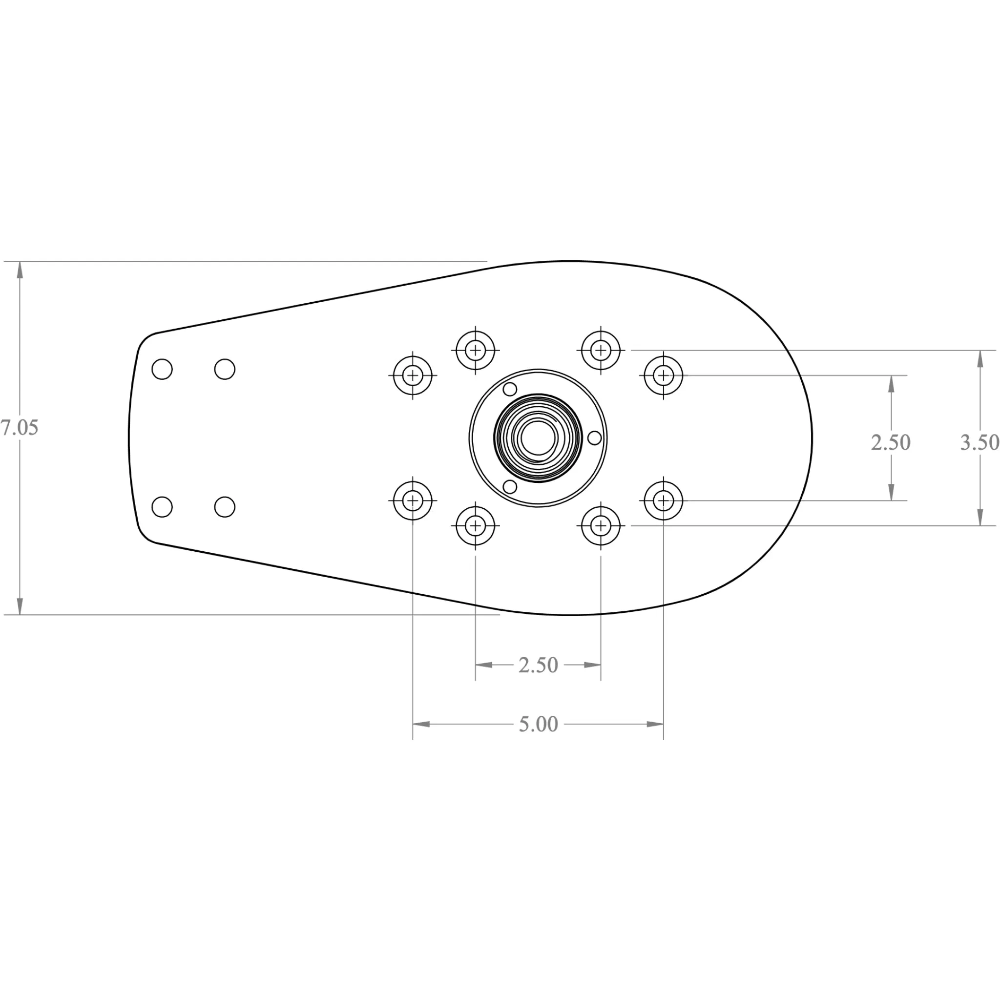 Seaview Starlink Quick Release Top Plate