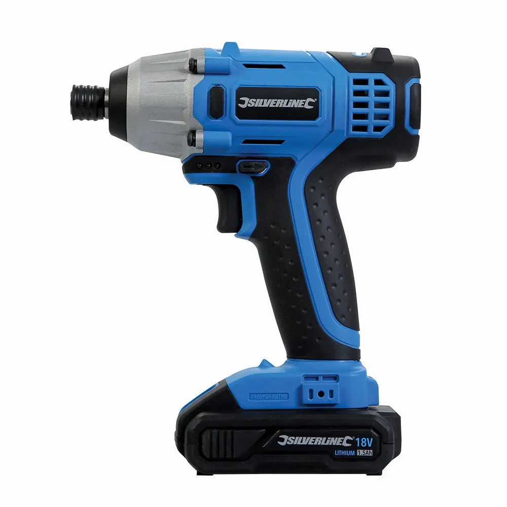 Silverline 996048 18V Impact Driver 18V