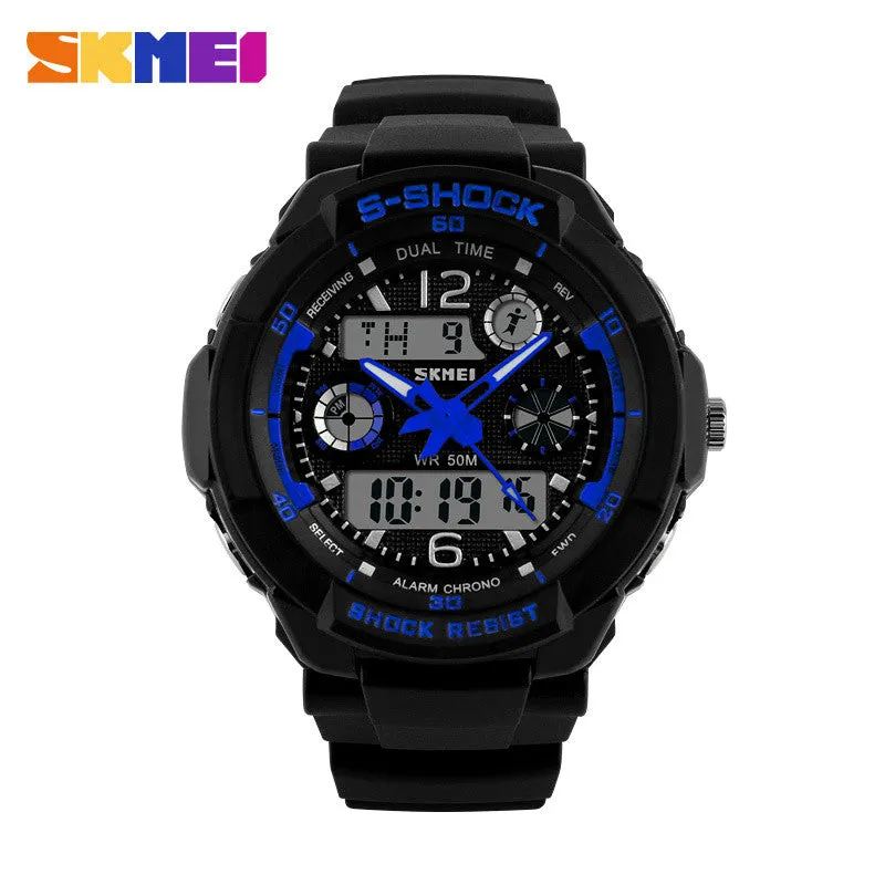 Skmei 1060 Children Sports Watches S Shock Military Fashion Casual Quartz Digital Watch Boys Wristwatches Relogio Masculino Boy