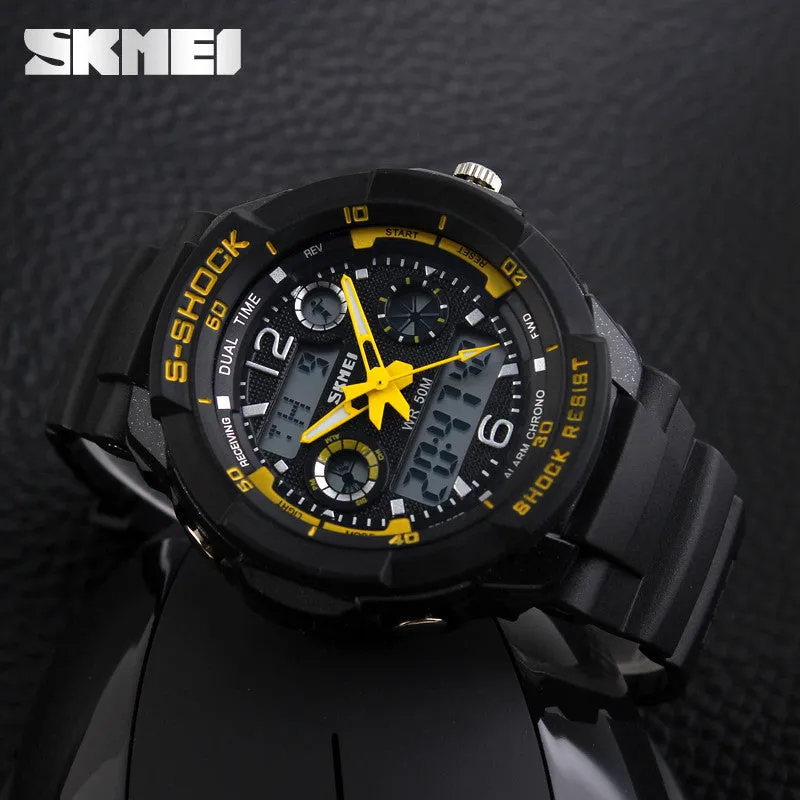 Skmei 1060 Children Sports Watches S Shock Military Fashion Casual Quartz Digital Watch Boys Wristwatches Relogio Masculino Boy