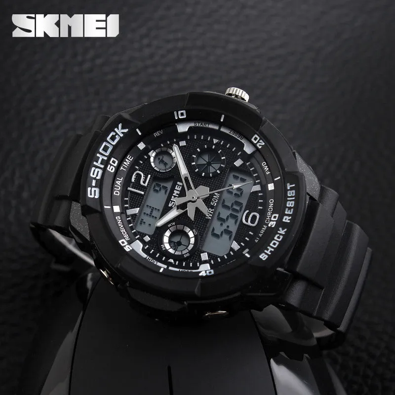 Skmei 1060 Children Sports Watches S Shock Military Fashion Casual Quartz Digital Watch Boys Wristwatches Relogio Masculino Boy