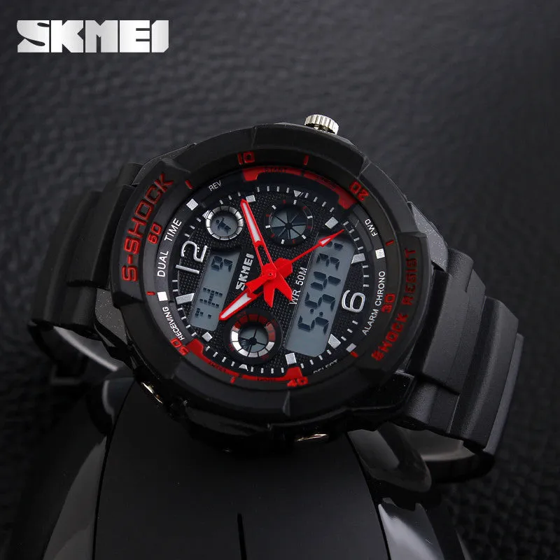 Skmei 1060 Children Sports Watches S Shock Military Fashion Casual Quartz Digital Watch Boys Wristwatches Relogio Masculino Boy