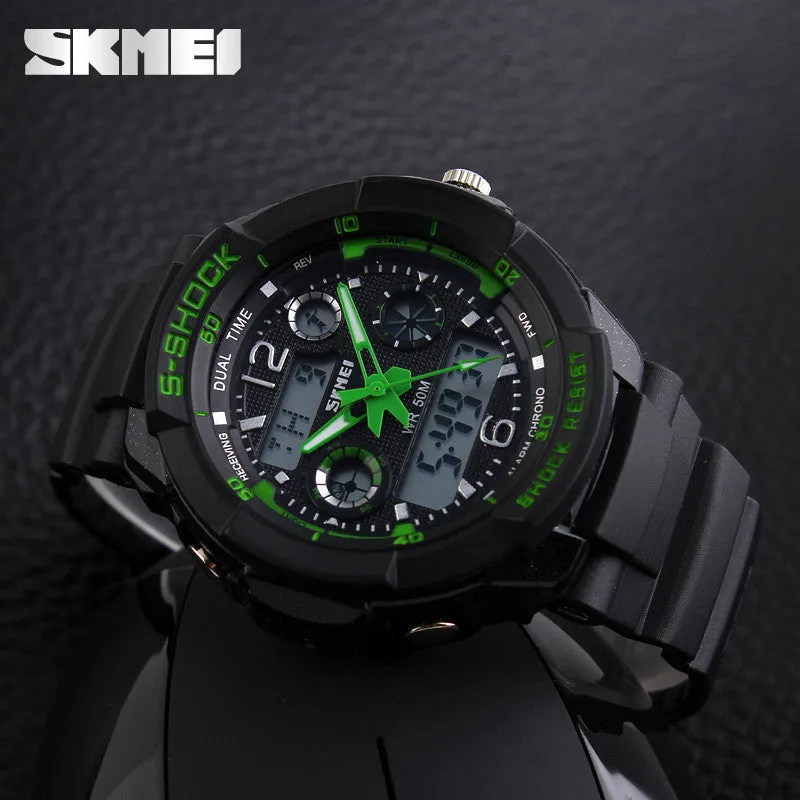 Skmei 1060 Children Sports Watches S Shock Military Fashion Casual Quartz Digital Watch Boys Wristwatches Relogio Masculino Boy