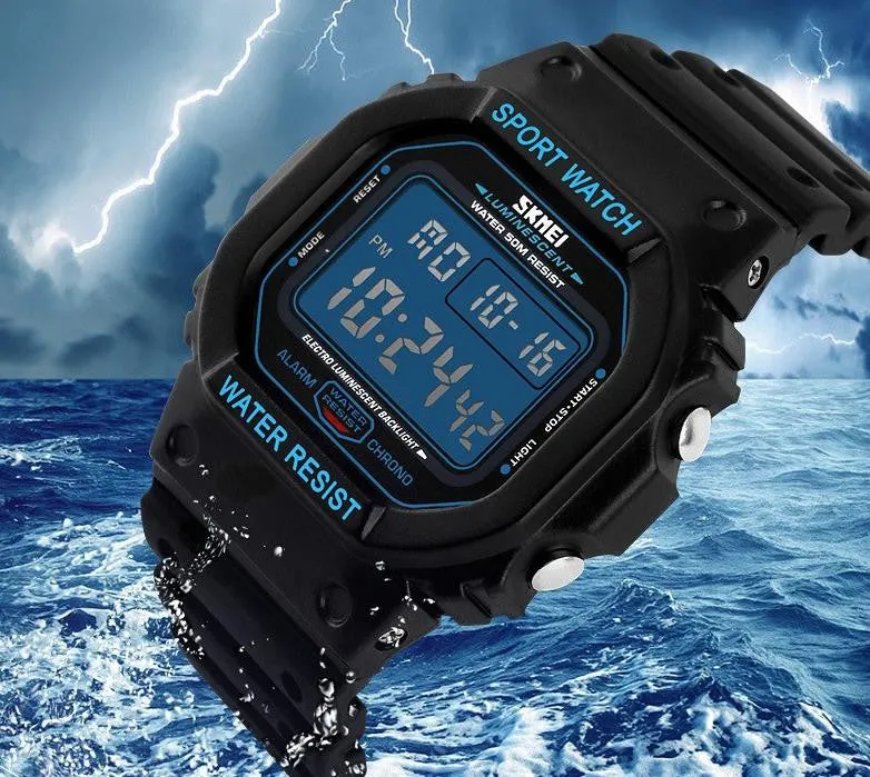 Skmei brand Watches Men Military LED Digital Watch Man Dive 50M Fashion Outdoor Sport Wristwatches clock relogio masculino