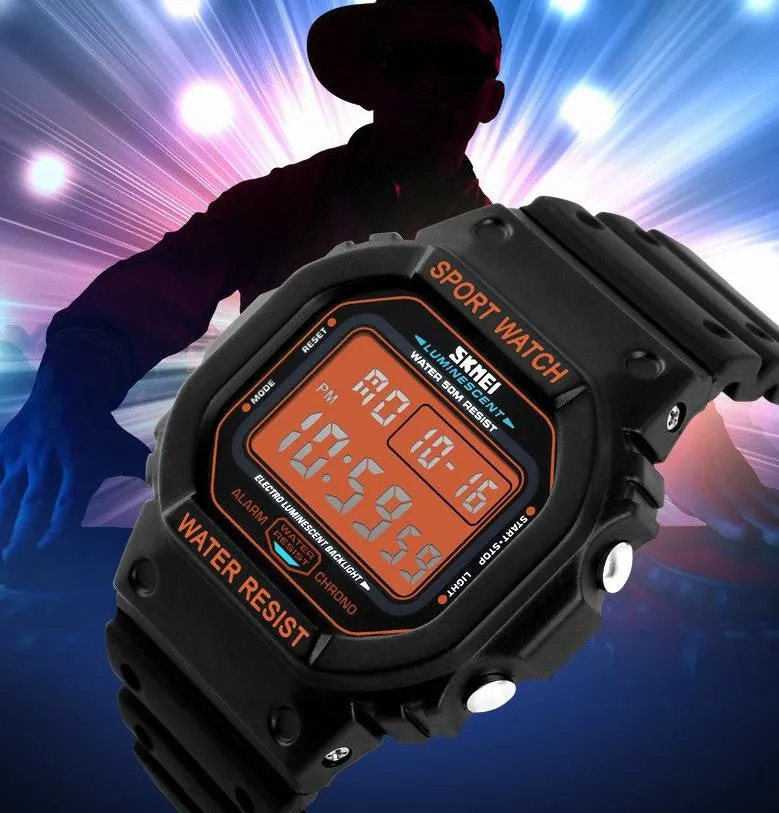 Skmei brand Watches Men Military LED Digital Watch Man Dive 50M Fashion Outdoor Sport Wristwatches clock relogio masculino