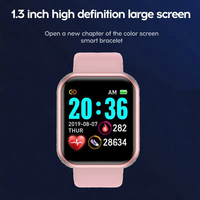 Smart Watch Kids Waterproof Fitness Sport LED Digital Electronics Watch for Children Boys Girls Students 8-15 years old Watches