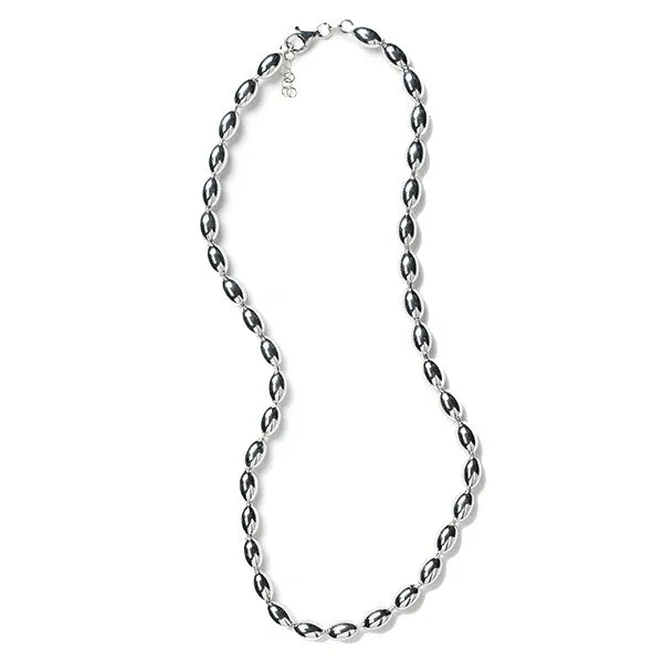 Southern Gates 6mm Rice Bead Necklace.  17"   2" extender" (99649)