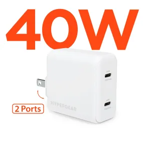 SpeedBoost 20W USB-C PD   20W USB-C PD Fast Wall Charger with PPS | White