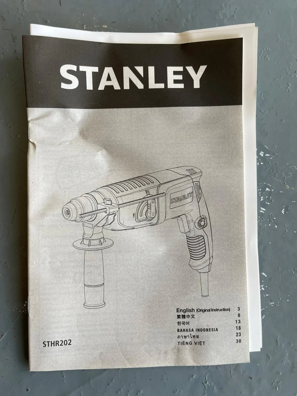 Stanley 2 Mode Rotary Hammer with 20mm , 620 w |  | Model : STHR202K-B1