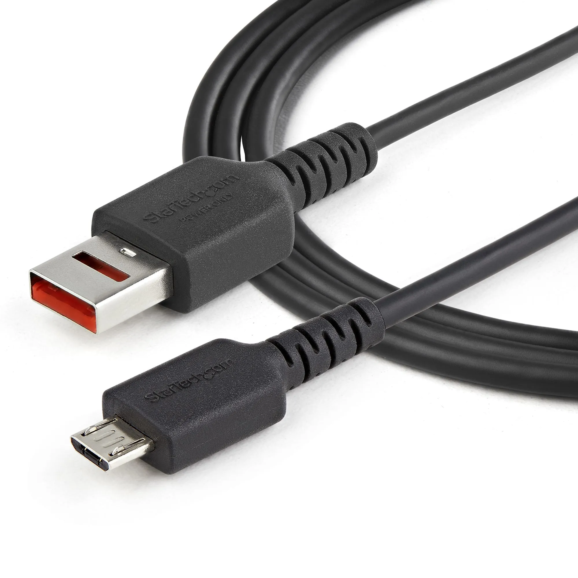 Startech.Com 3Ft (1M) Secure Charging Cable, Usb-A To Micro Usb Data Blocker Charge-Only Cable, Power-Only Charger Cable