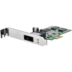 StarTech.com PCI Express (PCIe) Gigabit Ethernet Multimode SC Fiber Network Card Adapter NIC - 550m