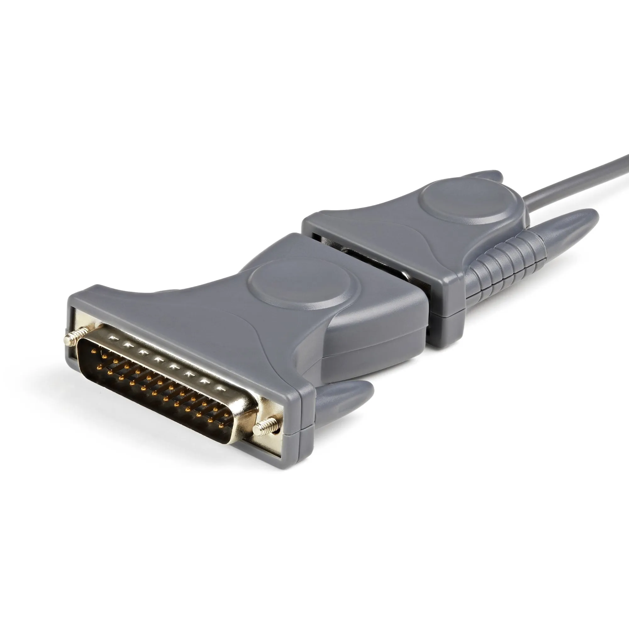 Startech.Com Usb To Serial Adapter - 3 Ft / 1M - With Db9 To Db25 Pin Adapter - Prolific Pl-2303 - Usb To Rs232 Adapter