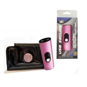 Streetwise Pink USB Secure Key-Chain Stun Gun