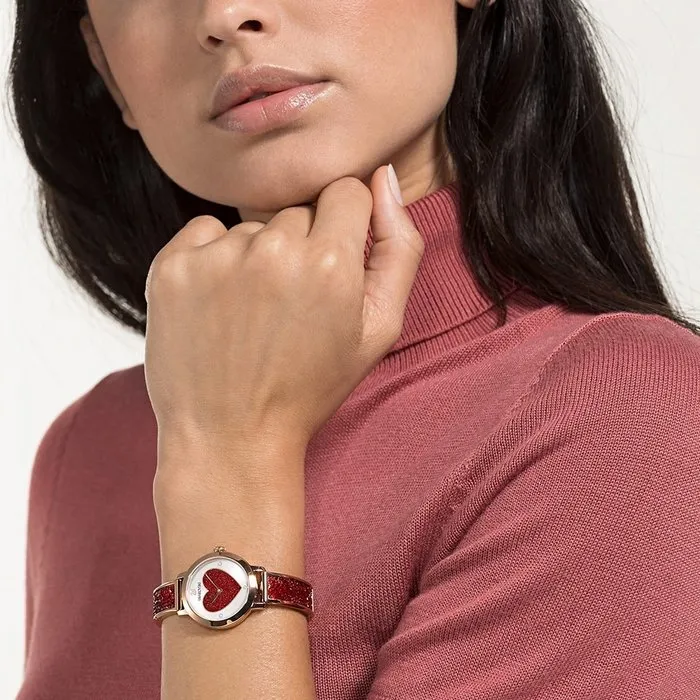 Swarovski Watch Cosmic Rock Red Heart 5483519