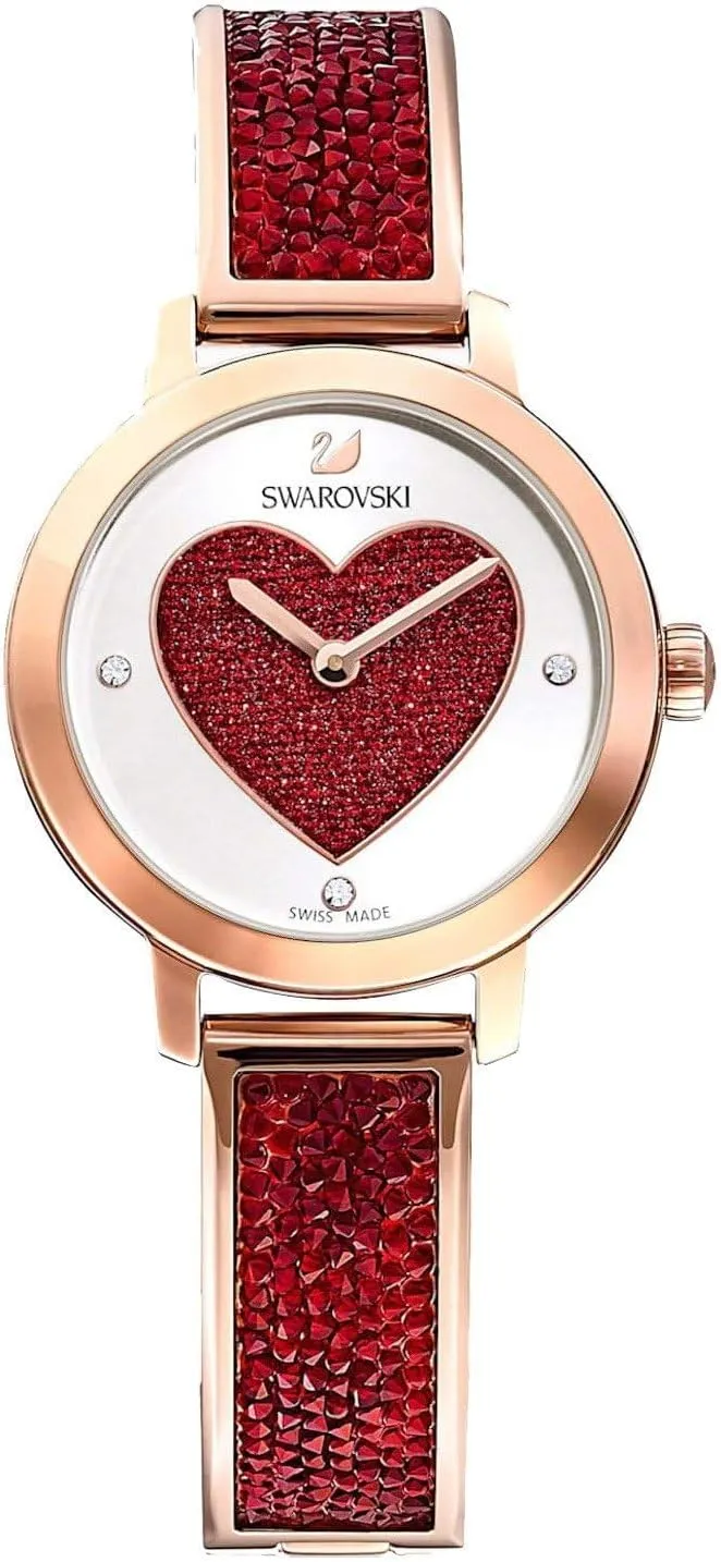 Swarovski Watch Cosmic Rock Red Heart 5483519