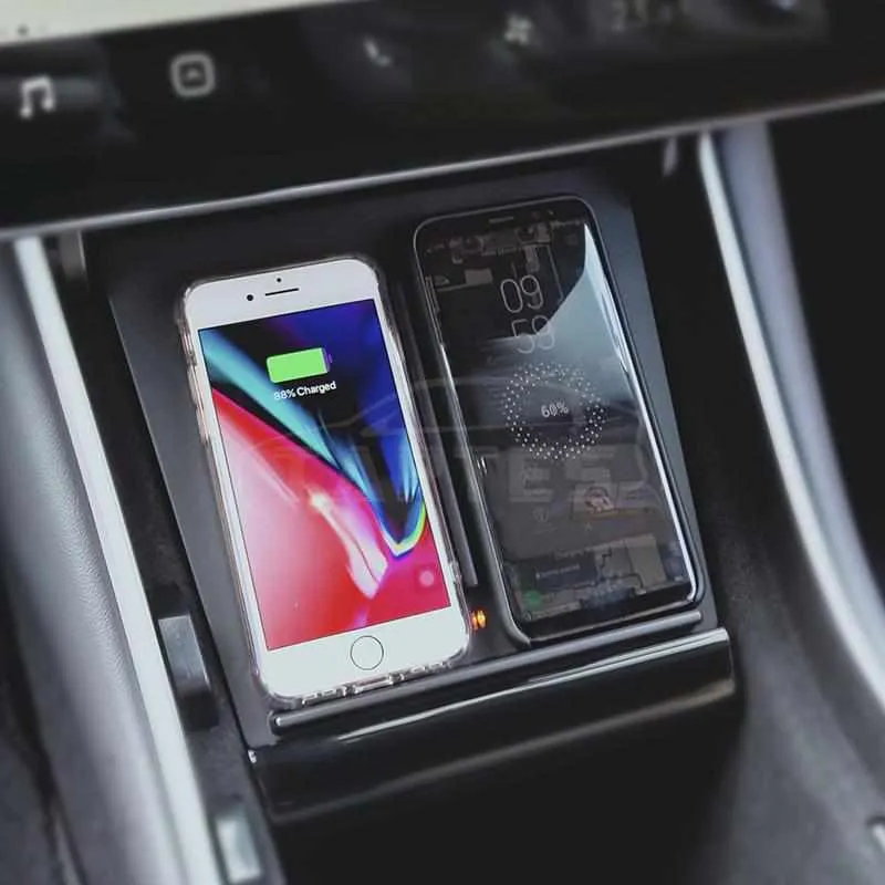 TAPTES Wireless Phone Charger Tray for Tesla Model 3 Built before June 2020