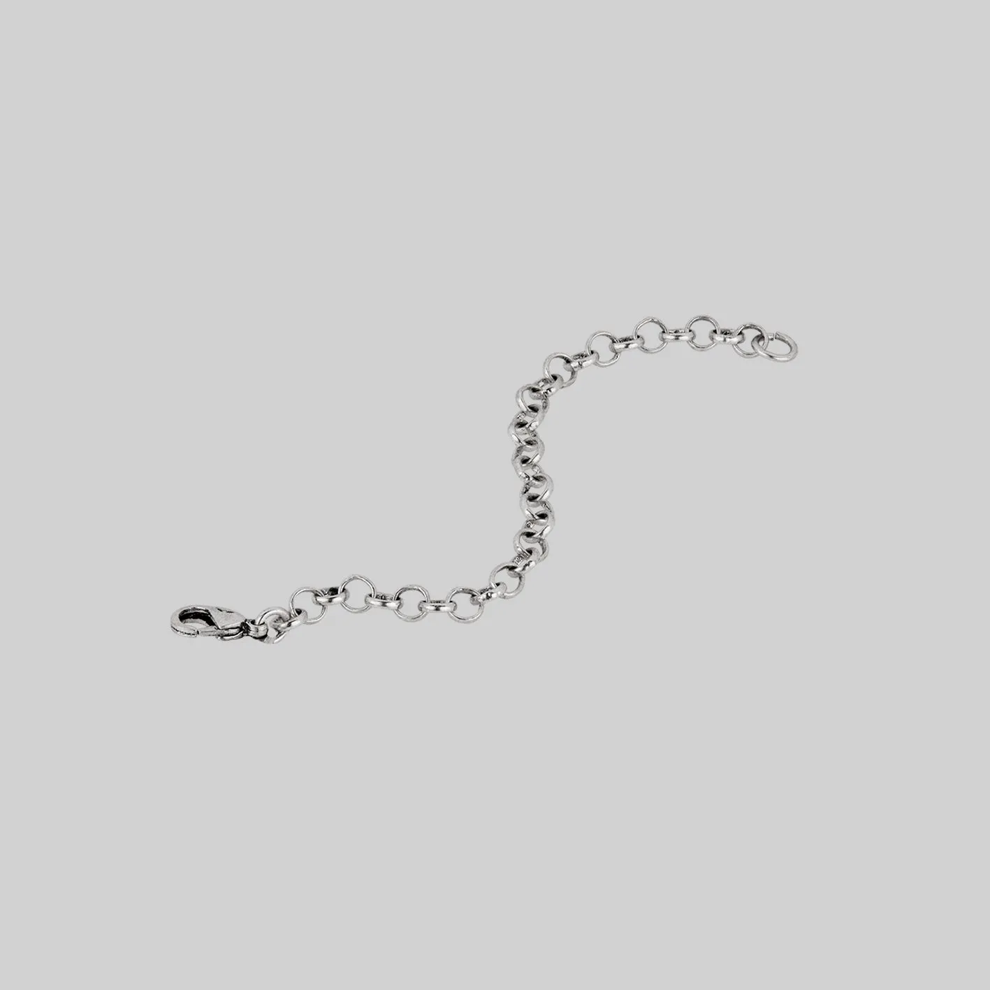 The Extender Chain - Antique Sterling Silver Plated Brass