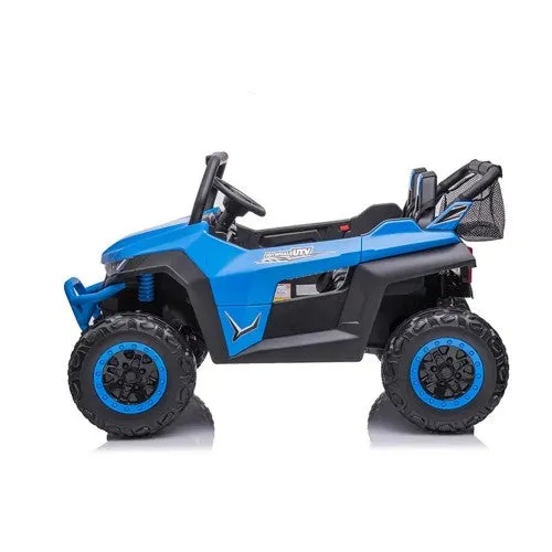 The New 2025 Ride On Car 24V UTV Buggy | Ages 3-8 | Upgraded | 2 Big Motors | Small 2 Seater | Bluetooth | Remote