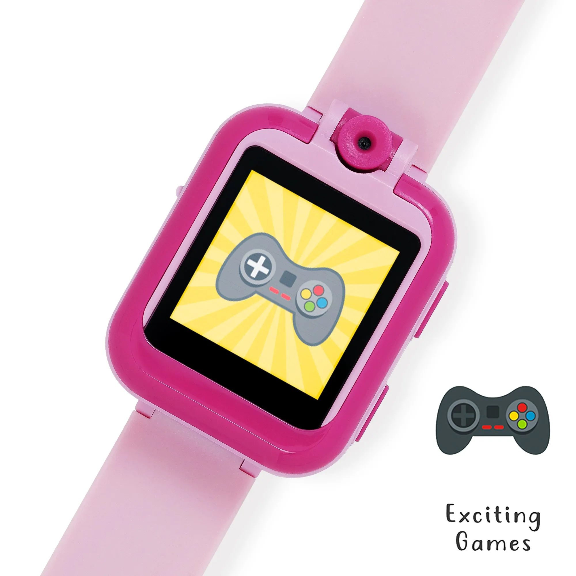 Tikkers Plain Pink Interactive Watch & Headphone Set